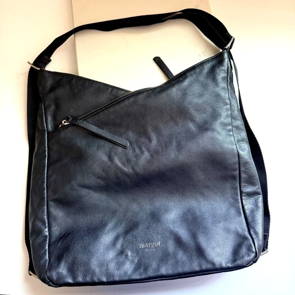 Margot Rare Genuine Leather Convertible Handbag